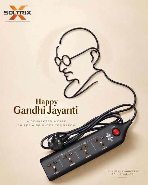 A simple thought. A powerful legacy. 🇮🇳

On Gandhi Jayanti, we remember Mahatma Gandhi and the values that continue to shape the way we think, work and move forward: truth, simplicity, peace and collective progress.

At SoltriX, we believe that meaningful connections aren’t only about technology; they’re about bringing people and possibilities closer together.

Here’s to building a more connected, responsible and brighter tomorrow. 🧡🇮🇳

Wishing everyone a meaningful Gandhi Jayanti.

#gandhijayanti #gandhijayanti2026 #mahatmagandhi #gandhijayantiindia #soltrix 

[Gandhi Jayanti, Gandhi Jayanti 2026, Mahatma Gandhi, Mahatma Gandhi Jayanti, Gandhi Jayanti wishes, Gandhi Jayanti India, Gandhi Jayanti celebration, Gandhi quotes, Gandhi teachings, Gandhian values, truth and nonviolence, peace and harmony, nonviolence, simplicity, Indian history, Indian heritage, India, Indian values, national celebration, patriotic India, unity and peace, responsible India, positive change, meaningful connections, brighter tomorrow, technology India, Indian technology brand, SoltriX, SoltriX India, Made in India]